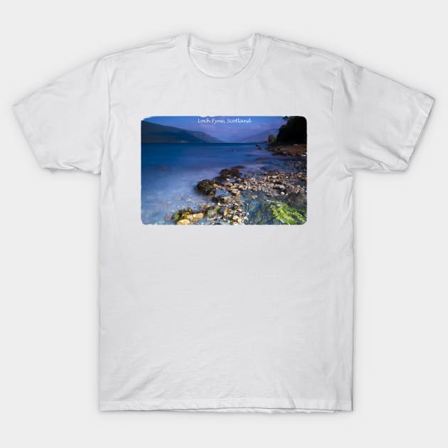 Loch Fyne, Argyll and Bute, Scotland T-Shirt by JeanKellyPhoto